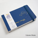 AOOKMIYA Portable Watercolor Book 300g Fine Lines Waterproof Cover Student Travel Painting Book Watercolor Paper Art Supplies