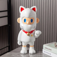 AOOKMIYA ART+ Creative Gifts Chaoplay Bob boyfriend cartoon doll piggy bank boyfriend creative decorations living room porch home decoration gift