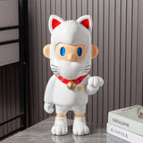 AOOKMIYA ART+ Creative Gifts Chaoplay Bob boyfriend cartoon doll piggy bank boyfriend creative decorations living room porch home decoration gift
