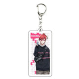 AOOKMIYA ART+ Creative Gifts Blue Lock Isagi Yoichi Acrylic Anime Keychain Bag Charms Pendant Jewelry Cute Creative Key Ring Friends Gift Figure Cartoon