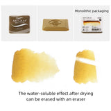 AOOKMIYA Viarco ArtGraf Imported Color Water-soluble Square Pigment Graphite Block Earth Color Matching Watercolor Paint Art Supplies