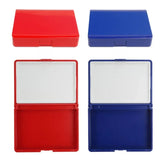 AOOKMIYA Empty Watercolor Paint Palette 12/24 Grid Watercolor Packaging Box Portable Paint Storage Box Travel Painting Art Supplies