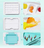 AOOKMIYA Multifunctional watercolor Palette 36 GRID sealing moisturizing acrylic  gouache oil  pigment box  Special palette for artists  AOOKMIYA.COM