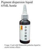 AOOKMIYA Watercolor Texture Medium Pigment Particle Effect Agent/watercolor Dispersion Precipitation Diffusion Medium Art Supplies