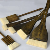 Wool brushes Wide watercolor brushes Primer brushes Board brushes for students Paint base brushes for art students
