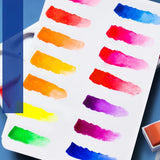 Artists Solid Watercolor Pigments Picasso Tubular Color Block Beginners Hand Painting Materials Art Students painting Supplies