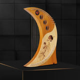 AOOKMIYA 16-string Plate-style Lyar Stringed Instruments Portable 21-string Small Harp Beginners Practice Musical Instrument Adults AOOKMIYA.COM