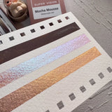 AOOKMIYA Super Vision 2025 New Color Mocha Mousse Chameleon Popular Color Set Portable Watercolor Packed Nail Art Paint Art Supplies