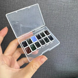 AOOKMIYA Canada ROCKWELL Mineral Acuarela Paint Magic Layered Sedimentary Color Watercolor 12 Colors 0.5/1/2ML Painting Art Supplies