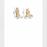 Decoration Resin Craft Holding Ball Lion Creative Home American Desktop Decoration