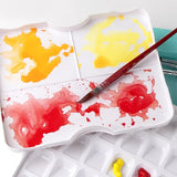 AOOKMIYA 36-grid Multifunctional Palette Sealed and Moisturizing Three-in-one Watercolor Palette Box Art Student Painting Supplies