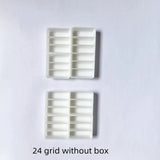 AOOKMIYA 24/48 Grid Portable Watercolor Paint Box Foldable Painting Palette Mini Watercolor Packing Moisturizer Box Travel Art Supplies
