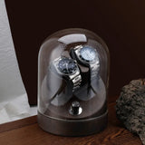 Mechanical Watch Winder Box Automatic Luxury Yarn Winder Transparent Rotating Watch Storage Box Display Cabinet Silent Battery