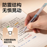 Deli 4pcs 0.5mm Black Ink Quick-drying Gel Pen School Supplies Office Supplies Signing Pen Stationery Office Pen Exam Pen