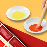 NEW Kuretake Professional Solid Watercolor Paint Set 12/18 Colors Water Color Paints For Painting Art Supplies