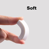 Deli 6pcs Eraser Set Pencil Rubber Soft for Kids Writing Art Drawing Sketches Exam White Erasers Correction Stationery