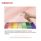 MIYA  HIMI Pigment Moisturizing Anti-mildew Anti-cracking Spray Art Raw Gouache Pigment 100ml 200ml