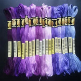 AOOKMIYA CXC threads  Choose Any Color And Quantity Similar DMC Floss Embroidery Thread Floss / Cross Stitch Yarn Thread Floss