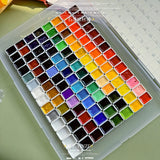 Original Holbein Watercolor Paint 108 Colors Artist Professional HB Aquarell with  Card Palette Art Supplies Student Supplies