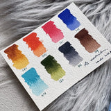 AOOKMIYA ROMAN SZMAL ARTISTS MINI Metal Box 8 Half Pans Color Portable Solid Watercolor Painting Drawing Supplies Sketchers Aquarelle  AOOKMIYA.COM