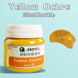 AOOKMIYA Marie's Fabric Paint 1 Bottle,50 ml 22 Colors for Clothes Permanent for Artists,Crafters for Shirts,Shoes,Jeans,Canvas Bags,DIY