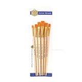 oil paintbrush Set of 6 hook pens Art acrylic brushes paintbrush brush brush set durable brush