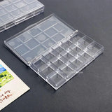 AOOKMIYA 15/24 Grid Watercolor Palette Paint Moisturizing Box Gouache/acrylic Sealed Box Portable Sketching and Painting Supplies