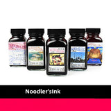 U.S. Imports Noodler's Ink Fountain Pen Drawing Writing Waterproof Ink Watercolor Outline Smooth Polar Bear Brown Non-carbon