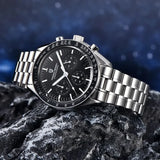 PAGANI DESIGN 2025 New Men's Watches Top Luxury Quartz Watch For Men Auto Date Speed Chronograph AR Sapphire Mirror Wrist watch