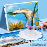 AOOKMIYA Acrylic Pigment Set 3ml 12 Color Watercolor Painting Pigment Set Art Stone Ceramic Painting Color Paint With Built-In Brush AOOKMIYA.COM
