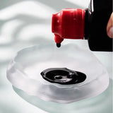 AOOKMIYA Watercolor Palette Chinese Calligraphy Ink Plate Ink Pool Brush Glazed Glass Holder Painting Nail Color Mixing Art Supplies