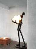 AOOKMIYA ART+ Creative Gifts Modern Humanoid Art Sculpture Creative Floor Lamp Home Exhibition Hall Hotel FRP Large Decorative Figure Ornaments
