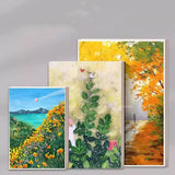 8K16K Watercolor Textured Cardboard Oil Painting Paper Art Pigment Painting Thickened Paper Rich Fiber Easy To Color