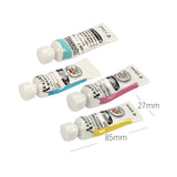 AOOKMIYA Schmincke Ceramic Pen Holder Brush Shelf Tubular Paint Ornaments Photo Props Cute Pen Holder for Art Students Painting Supplies