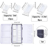 AOOKMIYA Empty Watercolor Palette with Lid, 7+3 Pans Fold-Out Palette,  Metal Tin Box for Watercolor Acrylic Oil DIY Travel Art Supplies  AOOKMIYA.COM