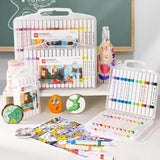 Deli Paint Markers Dual Tip Quick Drying Acrylic Marker Pens for Kids Paint Pens for Wood Rock Canvas Cups Birthday Gifts