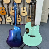 AOOKMIYA Carbon Guitar Fiber Spruce Single Board Electric Guitar Smart 41" Intelligent String Instrument Portable Professional Accompany AOOKMIYA.COM