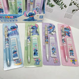 24pcs Disney Lilo & Stitch 0.5mm Mechanical Pencil Set Stitch student propelling pencil Refill Stationery School supplies