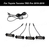 Automobile parts Car Eagle Eye LED Grill Light Universal Daytime Running RGB APP Control Grille Lighting Central Grid Off Road Warning Punch Free