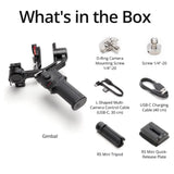 AOOKMIYA DJI RS 3 Mini 3-Axis Gimbal Lightweight Stabilizer Video Camera Support for Canon/Sony/Panasonic/Nikon/Fujifilm