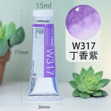 AOOKMIYA Japan Holbein Artist Transparent Watercolor Paint 15ml/0.5oz Tube Student/artist Professional Painting Art Supplies