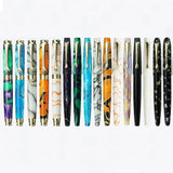 Fulin 812 Resin NO.5 Nib Fountain Pen Professional Hand-polished Long Knife Nib Office Business Writing Stationery Gifts