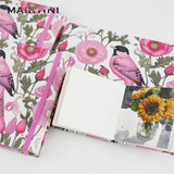 AOOKMIYA MAIRTINI Fabric Cover Cotton Pulp 300g Portable Watercolor Book Medium Rough Painting Hand Ledger Artist Art Supplies