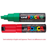 15pcs UNI POSCA Marker Pen PC-8K POP Advertising Poster Graffiti Pen 8mm Manga Painting Hand-painted Permanent pen Art Supplies