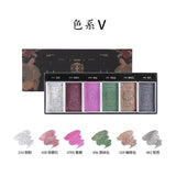 AOOKMIYA 6 Colors/box Rubens Pearlescent Solid Watercolor Paint Ancient Color Mineral Pigment Artist Painting Nail Art Supplies