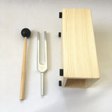 512Hz Tuning Forks Set Healing Chakra Tuning Forks Cameroon Medical Fingerboard Fingerboard with Resonance Box
