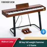 AOOKMIYA 88-key Wooden Musical Electric Organ Heavy Hammer Keyboard Professional Adult Electronic Piano Beginner Flexible Midi Controller AOOKMIYA.COM