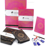 Rubens Star Series Watercolor Round Book 300g 16K Four-sided Seal Glue Handbook Organ Book 50% Cotton Pulp Water Soluble Paper