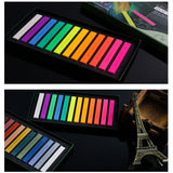 12 color pastels for sketching Chalk pastel stick Brush for sketching  Soft pastel stick Multi-color dust-free sketching brushes