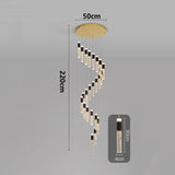 Modern home decoration crystal chandelier, stair Pendant lamp, living room Pendant lights, interior lighting